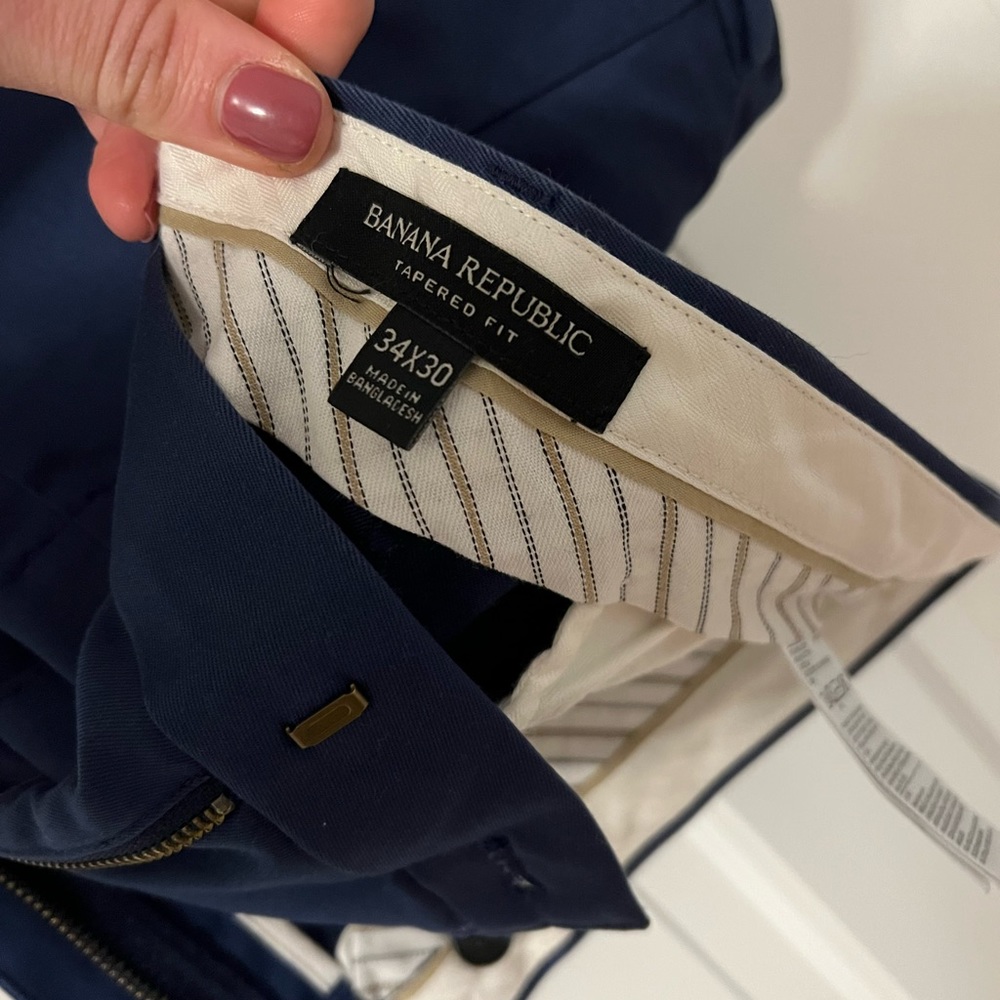 Banana republic navy pants